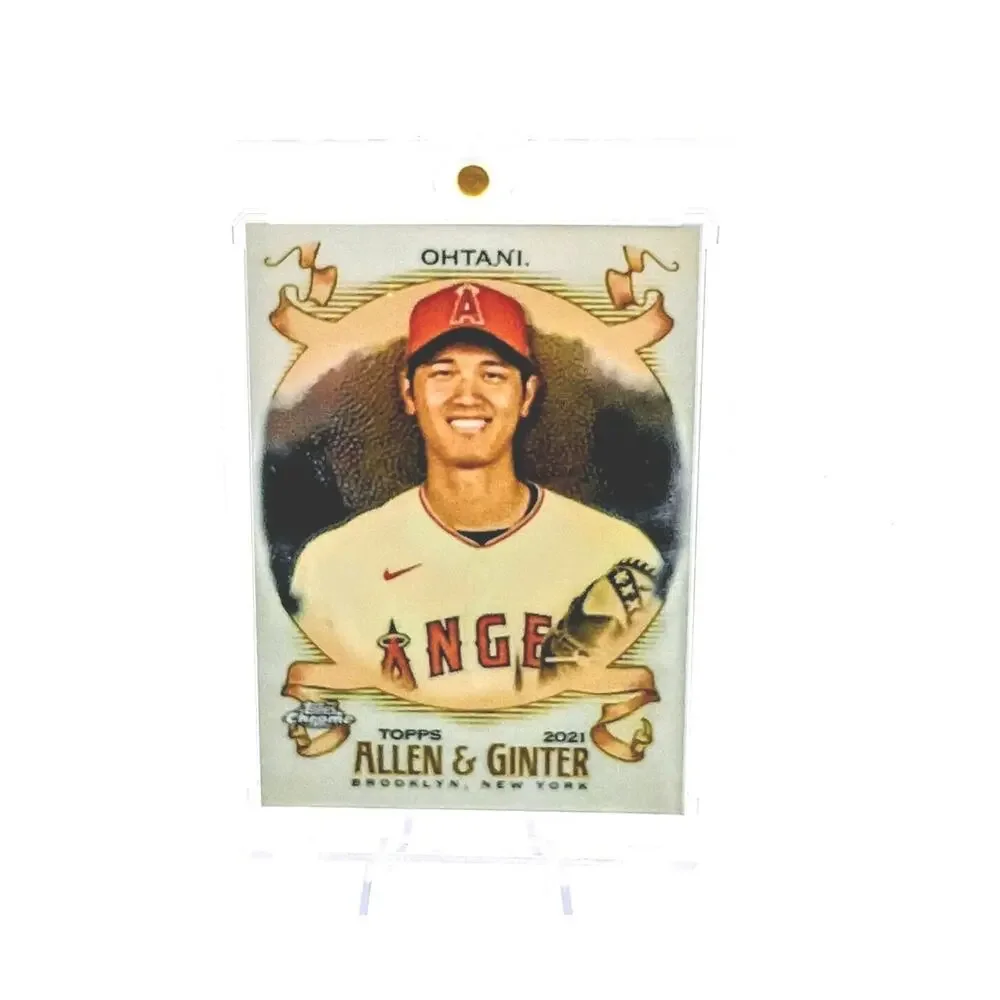 Shohei Ohtani #25 Topps Chrome Allen & Ginter 2021 Los Angeles Angels - Picture 7 of 9